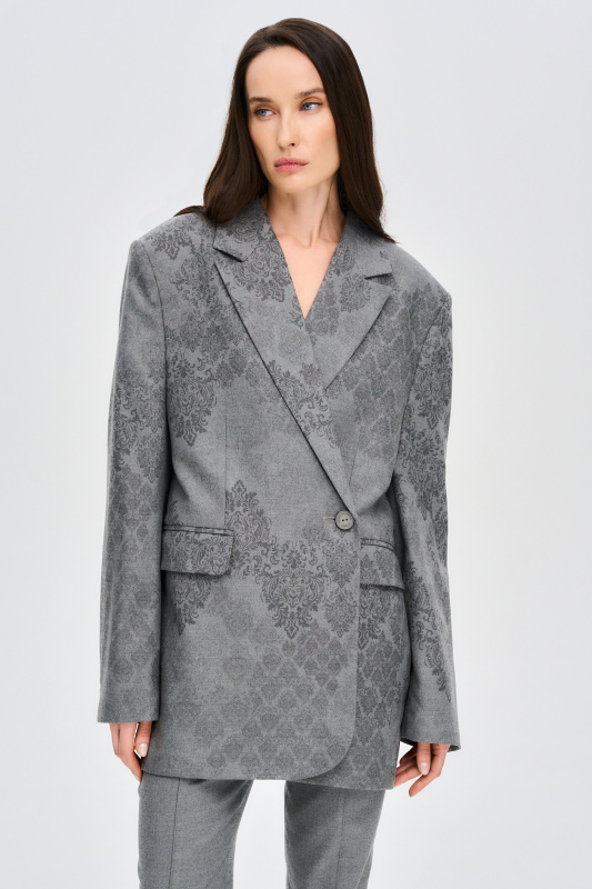 Пиджак объемный BAROQUE